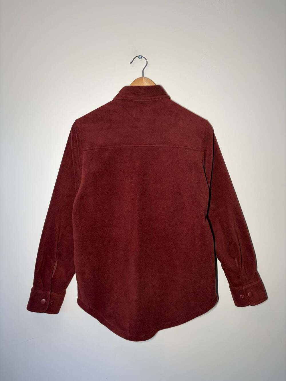 Tna Polar Fleece Button-Up Shirt Jacket - Picture 5 of 7